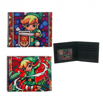 Novelty Wallet Nintendo Zelda Color Bi-fold