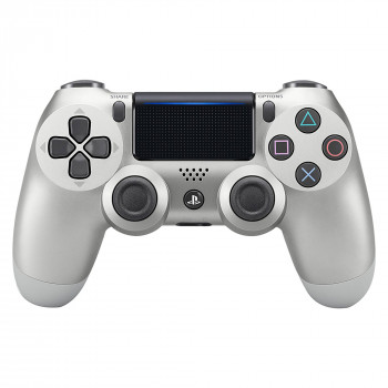 PS4 - Controller - Wireless - DualShock 4 - New - Silver (Sony)
