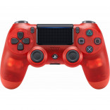 PS4 - Controller - Wireless - DualShock 4 - Crystal Red (Sony)