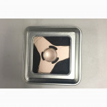 Novelty - Fidget Spinner - Tri-Metal Spinner - Gold