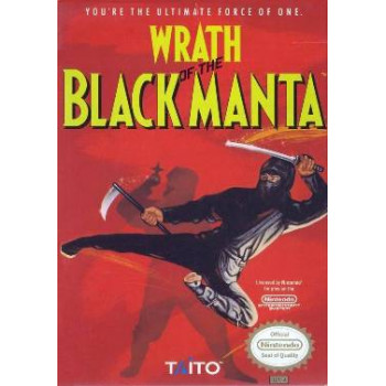 Original Nintendo Wrath Of The Black Manta (Solo el Cartucho) - NES