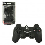 Pc Controller Usb 2.0 Single Gamepad 16 Buttons With Vibration Black (ttx Tech)