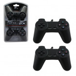 Pc Controller Usb 2.0 Two Gamepads 1 Usb Cable 12 Buttons Black (ttx Tech)