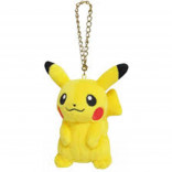 Toy - Plush - Pokemon - 4” Pikachu Plush Charm