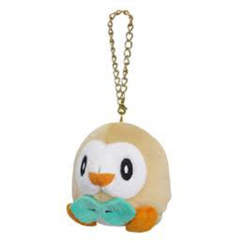 Toy - Plush - Pokemon - 3” Rowlet Plush Charms