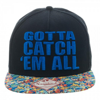 Novelty - Hats - Pokemon - Catch Em All Snapback