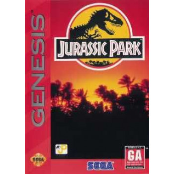 Jurassic Park for Sega Genesis Pre-Played Original Packaging