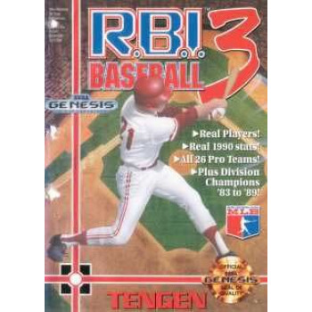 Sega Genesis R.B.I. Baseball 3 Pre-Played - GENESIS