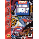 Sega Genesis ESPN National Hockey Night Pre-Played - GENESIS