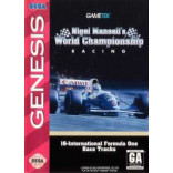Sega Genesis Nigel Mansell's World Championship Racing Pre-Played - GEN