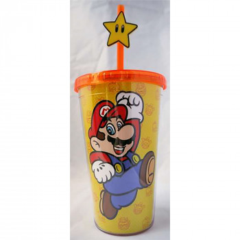 Novelty - Travel Mugs - Super Mario - Mario 1UP Travel Mug