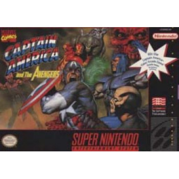 Super Nintendo Captain America and the Avengers Pre-Played - SNES