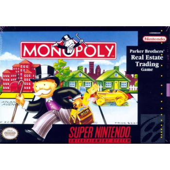 Super Nintendo Monopoly (Solo el Cartucho) - SNES