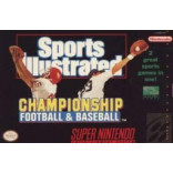 Super Nintendo Sports Illustratred Championship Football &amp; Baseball (Solo el Cartucho) - SNES