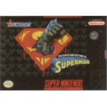 Super Nintendo The Death and Return of Superman Pre-Played - SNES