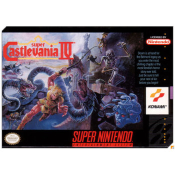 Super Nintendo Super Castlevania IV - SNES Super Castlevania IV - Solo el Juego 
