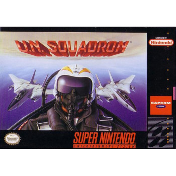 Super Nintendo UN Squadron Pre-Played - SNES