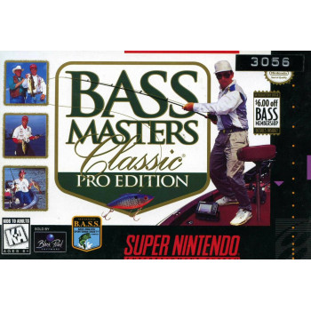 Super Nintendo Bass Masters Classic Pro Edition (Cartridge Only)