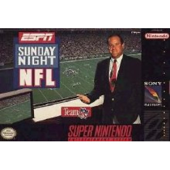 Super Nintendo Espn Sunday Night Nfl