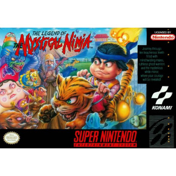 Super Nintendo The Legend of the Mystical Ninja - SNES - Solo el Juego