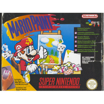 Super Nintendo Mario Paint (without required mouse) (Cartridge Only)