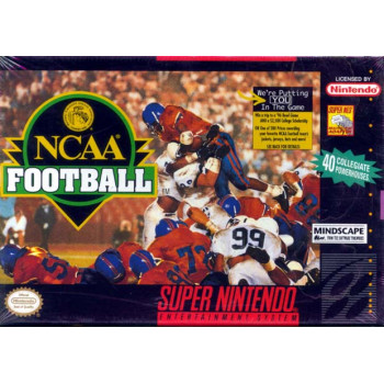 Super Nintendo NCAA Football (Solo el Cartucho)