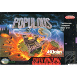 Super Nintendo Populous (Solo el Cartucho)