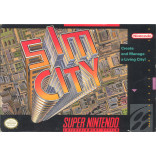 Super Nintendo SimCity Pre-Played - SNES