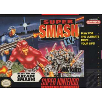 Super Nintendo Super Smash TV - SNES Super Smash TV - Solo el Juego