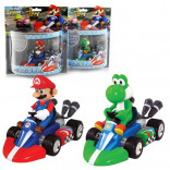 Toy Mario Kart Pull Back Large 6 Pack Assorted (4 Mario 2 Yoshi) (nintendo)
