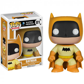 Toy Pop Vinyl Figure Batman 75th Anniversary- Yellow Ee Exclusive (dc Comics)