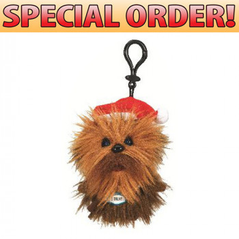 Toy Star Wars Santa Hat Talking Mini Plush Clip-ons Chewbacca Santa 16 Pcs