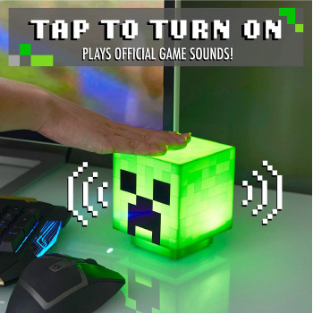 Minecraft Night Light w/Sound  - Creeper Night Light