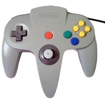 Grey B Stock - N64 Controller Official Authentic Nintendo 