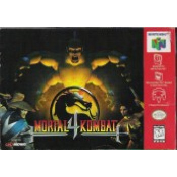 Nintendo 64 Mortal Kombat 4 - N64 Mk4 - Solo el juego 