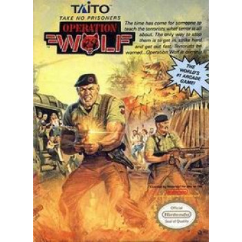 Nintendo Operation Wolf Original ( Solo el Cartucho) - NES