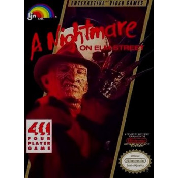 Original Nintendo A Nightmare on Elm Street Pre-Played - NES