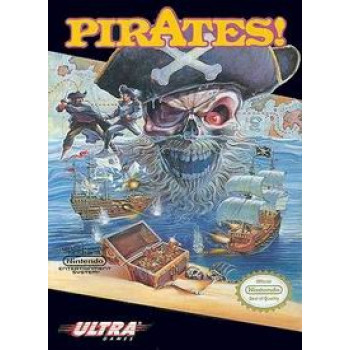Original Nintendo Pirates! Pre-Played - NES