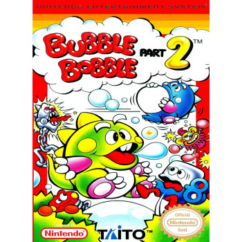 Original Nintendo Bubble Bobble 2 Pre-Played - NES