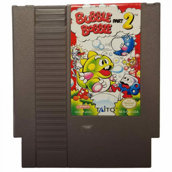 Original Nintendo Bubble Bobble 2 Pre-Played - NES