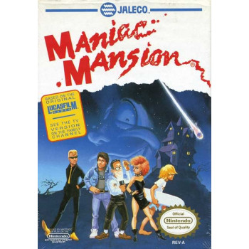 Original Nintendo Maniac Mansion Pre-Played - NES