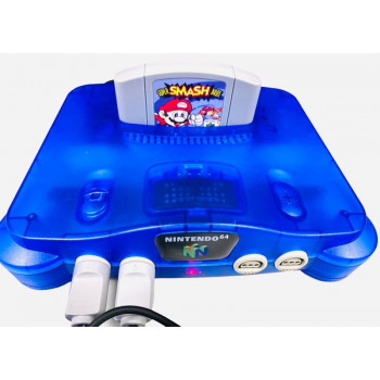 Blue Nintendo 64 Complete - Blue N64 Console