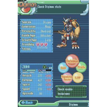 Digimon World DS Nintendo DS (Solo el Juego)