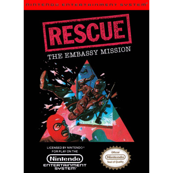 Nintendo Nes Rescue The Embassy Mission (cartridge Only)