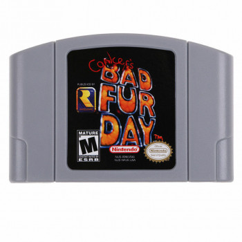 Nintendo 64 Conker's Bad Fur Day - N64 Conkers Bad Fur Day - Solo el juego 
