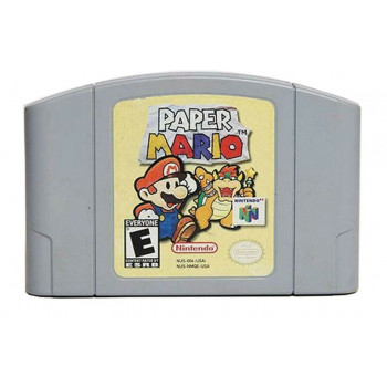 Nintendo 64 Paper Mario - Paper Mario N64 - Solo el Juego 