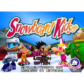 Nintendo 64 Snowboard Kids - N64 Snowboard Kids - Solo el Juego