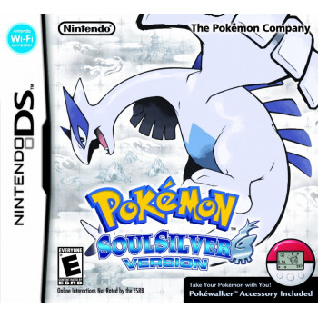 Nintendo DS Pokemon Versión Plata SoulSilver - DS Pokemon Soul Silver - Solo el Juego 