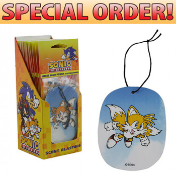 Novelty Air Freshener Sonic The Hedgehog Tails Mile High Fresh- 24-pack (epic-scents)