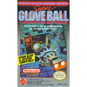 Nintendo Super Glove Ball Original (Solo el Cartucho) - NES